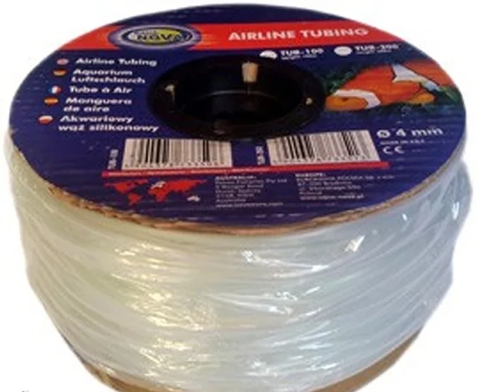 aqua nova silikone luftslange 4/6mm 1m